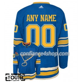 Adidas Maillot de Hockey St. Louis Blues Personnaliser 2018-19 Alternate Authentic - Enfant